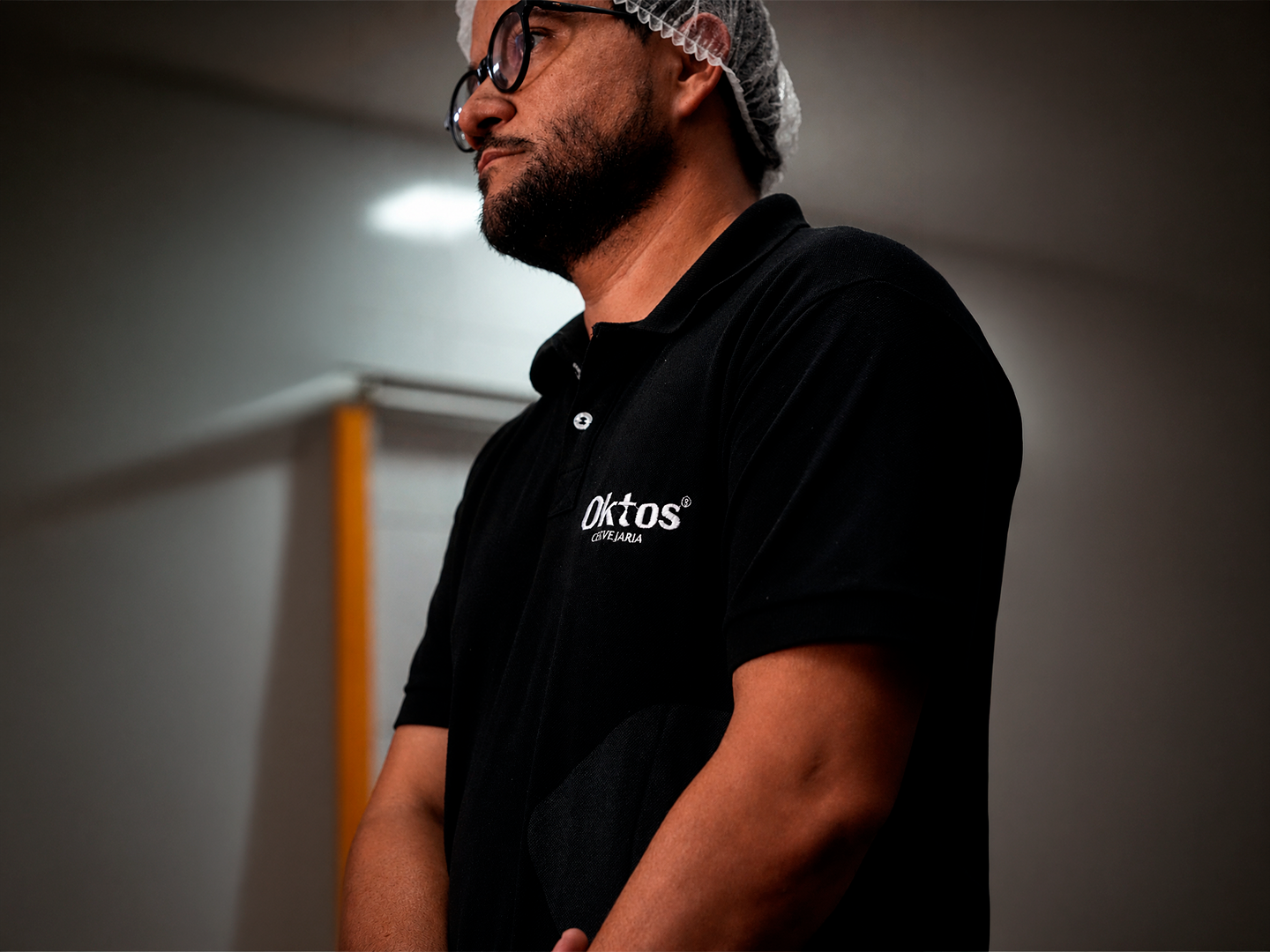 Bastidor da fábrica OKTOS durante apresentação da operação